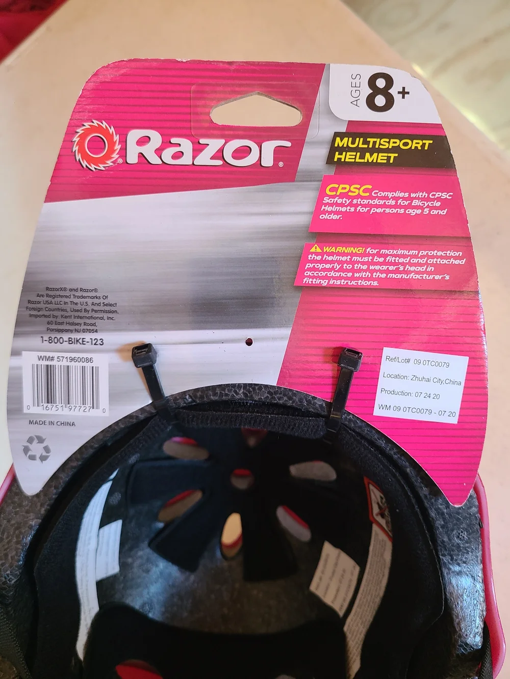 Title: Razor Multisport Helmet Pink Glitter Sparkle Medium Ages 8+ NWT